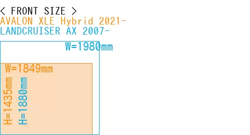 #AVALON XLE Hybrid 2021- + LANDCRUISER AX 2007-